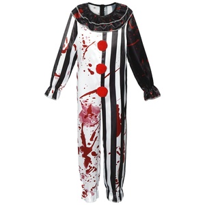 Disfraces <span class=keywords><strong>de</strong></span> Payaso <span class=keywords><strong>de</strong></span> Circo, Vampiro y Cosplay para Niños, Halloween, Parque <span class=keywords><strong>de</strong></span> Diversiones, Joker, Actuación en Escenario, Baile - Product Image 1