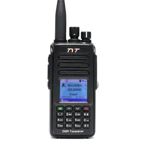 TYT MD-UV390 נייד ווקי טוקי שתי דרך רדיו DMR רדיו IP67 משדר עם GPS עמיד למים vhf uhf כף יד חובב רדיו