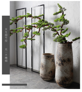 <span class=keywords><strong>Vaso</strong></span> Alto in <span class=keywords><strong>Ceramica</strong></span> Opaca Stile Retrò Shabby Chic Decorazione Casa <span class=keywords><strong>Grande</strong></span> <span class=keywords><strong>Vaso</strong></span> da Terra Antico Rustico - Product Image 5