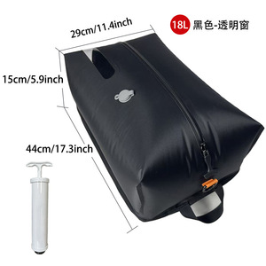 Bolsa <span class=keywords><strong>de</strong></span> Viaje Plegable Impermeable <span class=keywords><strong>de</strong></span> Gran Capacidad con Cierre, Bolsa <span class=keywords><strong>de</strong></span> Almacenamiento Hermética al Vacío con Compresor - Product Image 6