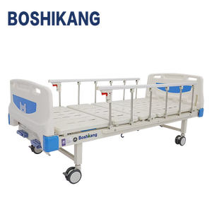 Больничная койка для пожилых людей ручная койка для комфорта и удобства для дома или учреждений по уходу металлический материал Больничная койка - Product Image 5