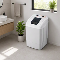 Lave-linge électrique portable à cuve unique pour le camping, les voyages, les appartements et l'usage domestique