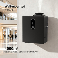 Diffuseur de parfum commercial avancé DANQ pour CVC, contrôle via application Bluetooth, 1000 ml, 4000 m³, en métal, pour projets hôteliers, centres commerciaux, aéroports, OEM ODM