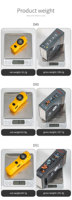 18650 grande batterie Rechargeable Mini poche Camping en plein air randonnée ARC briquet LED porte-clés Flash lumière