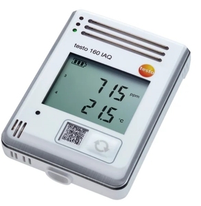 เครื่องบันทึกข้อมูลไร้สาย Testo 160 IAQ ตรวจสอบและบันทึกอุณหภูมิ ความชื้น คาร์บอนไดออกไซด์ และคุณภาพอากาศ - Product Image 2