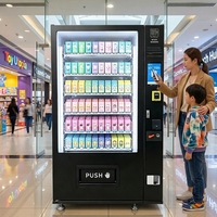Máquina Expendedora de Cajas Misteriosas con Pegatinas Personalizadas y Monitoreo Remoto, con Pagos con Tarjeta de Crédito y Efectivo