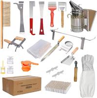Bienenstock für Bienen 10-Rahmen-Bienenstöcke und Zubehör Starter-Kit, Bienenstock-Kit Wachs getaucht in 100% Bienenwachs