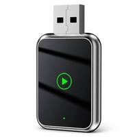 Adaptador Carplay con Diseño de Logotipo Gratuito, Conector USB de Fábrica, Metálico, Actualización Plug & Play, Dongle Inalámbrico Carplay Android Auto