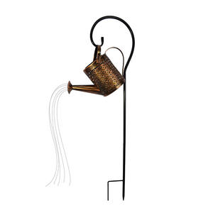 Linterna decorativa impermeable para exteriores, luces colgantes de regadera de Metal <span class=keywords><strong>Solar</strong></span> grande para mesa de jardín, Patio, camino, pasarela - Product Image 1