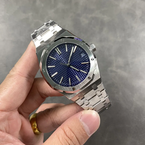 Reloj Mecánico de Alta Calidad al por Mayor, Esfera de 41 mm, Movimiento Mecánico 15500, Correa de Goma, Resistente al Agua 50 Bar, Cristal de Zafiro, Unisex, para Buceo - Product Image 1