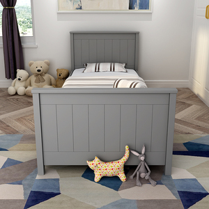 Legno per bambini casa camera da letto singola set di mobili per bambini bambini bambini mobili da letto in legno letto per la scuola alberghiera - Product Image 3