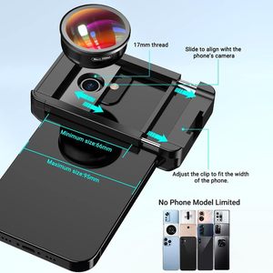 Best-seller - Objectif macro pour photographie mobile - Objectif optique universel longue distance pour téléphone - Objectif macro HD 100 mm avec CPL - Product Image 3
