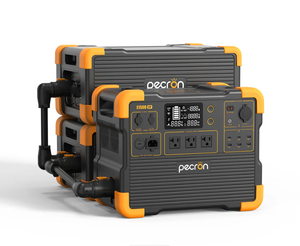 สถานีไฟฟ้าพกพาขนาดใหญ่ Pecron E1500LFP 2200W 7.6kWh ชุดขยายได้ สำหรับสำรองไฟบ้าน ไฟฉุกเฉิน พร้อมระบบ MPPT - Product Image 1