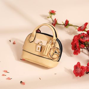 Monedero de Cuero de Lujo <span class=keywords><strong>H1</strong></span> con Cierre, Mini Bolsa para Monedas y Cartera, Llavero para Coche - Product Image 1