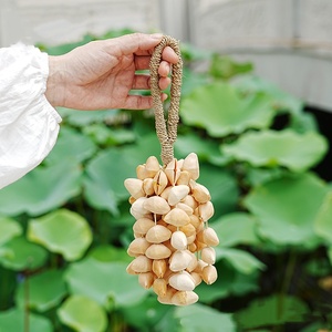 Popular Natural Nut Shell Wind <b>Chime</b> <b>Bells</b> Home Decor Hanging Ornament Healing Instrument for Yoga Meditation - Product Image 5