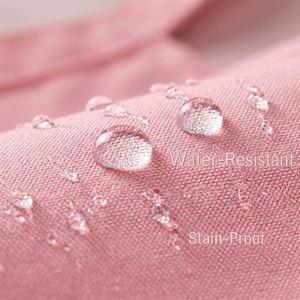 Lot de 8 bavoirs réglables en polyester pour enfants, avec 2 poches, pour la cuisine, la pâtisserie et la peinture, pour garçons et filles (rose) - Product Image 4