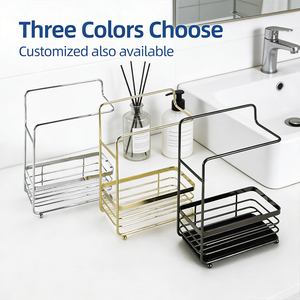 Égouttoir télescopique mural pour torchons et essuie-mains, doré, pour évier de <span class=keywords><strong>cuisine</strong></span> - Product Image 1