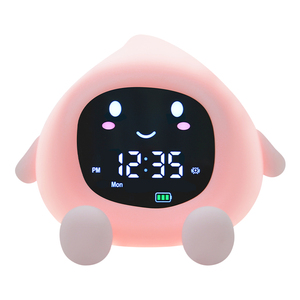 Bảng đồng hồ báo thức im lặng bàn dễ dàng đọc analog Đồng hồ báo thức wecker despertadora vuông thạch anh Đồng hồ báo thức - Product Image 3