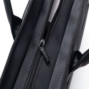 High Quality Unisex PU Leather Laptop Bag 15 Inches Waterproof Durable <b>Briefcase</b> Document Bag Conference Bags for Men Business - Product Image 4