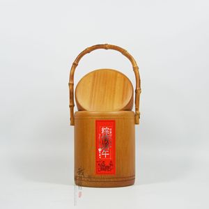 Bamboo Zongzi Packaging Tube Round Lyzz001 For Sticky Rice Dumplings Agricultural Product Packaging - Product Image 4