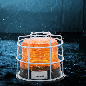 Feux de signalisation <span class=keywords><strong>LED</strong></span> ronds ambre à clignotement de sécurité anti-explosion 12V <span class=keywords><strong>24V</strong></span> IP54, balise de signalisation, lampe de garde, signalisation routière - Product Image 5