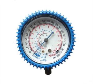 HF R134A R410A R22 R32 flangeado líquido cheio medidor de pressão do coletor de refrigerante - Product Image 2