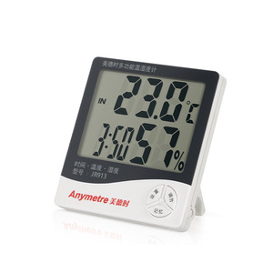 Thermomètre hygromètre numérique Virtue Jr913 avec affichage de l'heure pour chambre de bébé et usage domestique - Product Image 3