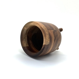 ภาชนะใส่เทียนไม้เนื้อแข็งแบบตัดจากเวียดนาม ผลิตตามสั่ง (OEM) ราคาส่งถูก ตกแต่งบ้านด้วยเลเซอร์ ขนาดตามความต้องการของลูกค้า พร้อมโลโก้ตามสั่ง - Product Image 5