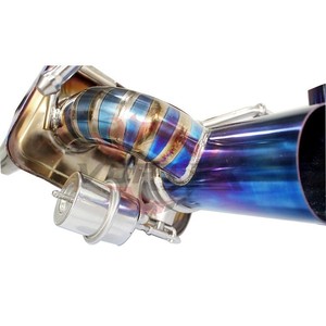 Vortex Catback Exhaust System Mercedes Benz AMG C63 W205 2015-2025 <b>C</b> Class Titanium Alloy Welded 1.2mm Exhaust Valve Control - Product Image 4