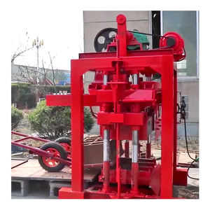 Mesin Pembuat Bata Manual Kecil HF QTJ4-40/Mesin Pembuat Blok Peralatan Pembuat Blok Berongga Produsen - Product Image 3