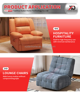 Sillón Reclinable Eléctrico de Lujo en Cuero Genuino con <span class=keywords><strong>Motor</strong></span> Silencioso y Reposabrazos Eléctricos - Product Image 6