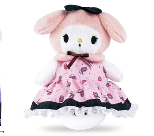Para Kawaii <span class=keywords><strong>MyMelody</strong></span> mochila de gran capacidad Lolita peluche Animal relleno muñeca bolso de hombro alivio del estrés para regalo de cumpleaños - Product Image 4