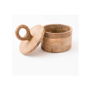 Canister Wooden for Home Hotel Bar and Restaurant <b>Hot</b> Selling Wholesale Rate Unique Design Customized Coffee Storage - Product Image 5