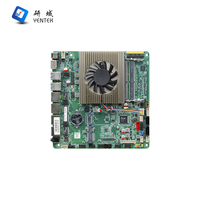 Nueva Placa Base Mini ITX con 4 Puertos RJ45 Gigabit LAN, 2 Puertos COM SOC de Bajo Consumo, Intel I7 8665U de Cuatro Núcleos, Doble DDR4, SATA, M.2, HD, VGA, LVDS, EDP
