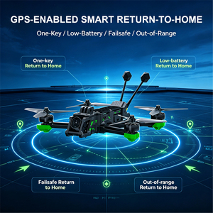 Mini Modelo de Entrenamiento GPS RC F5D V2, Piezas de Construcción, BLITZ Mini F7 FC, Mini60 ESC 2207 1750KV 6S ELRS 2.4G Nano Receptor, Equipo FPV - Product Image 3