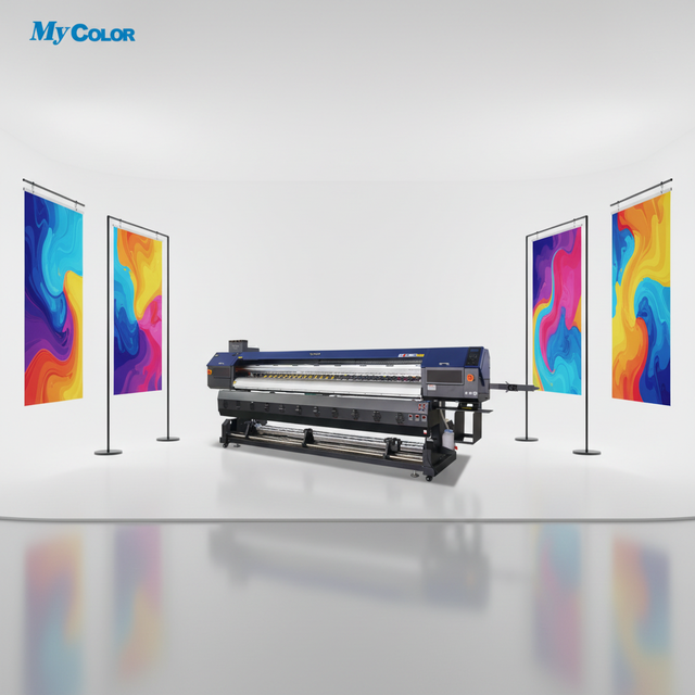 My Color for I3200 3200dpi Eco-Solvent Inkjet Printer with 3.2m Flex Plotter Automatic Outdoor Digital Printer