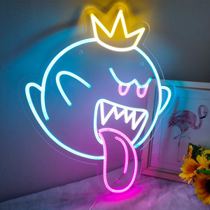 Popüler karikatür Anime LED <span class=keywords><strong>Neon</strong></span> ışıkları akrilik pleksiglas kanal mektup işareti parti dekorasyon için - Product Image 4