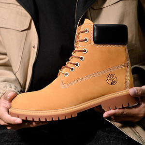 2025 Custom Logo Original Designer Winter Heels Genuine Leather Lining Mens Sneakers <b>Boots</b> - Product Image 6