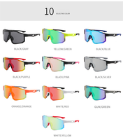 Gafas de Sol Deportivas para Ciclismo, Protección Ocular, para PC, Actividades al Aire Libre, Ciclismo, Conducción, para Hombre y Mujer, Gafas de Sol de Moda