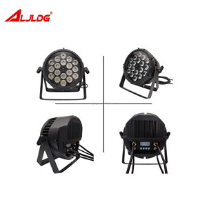 Faro LED da discoteca 18*10W impermeabile con effetti colore RGBW, LED <span class=keywords><strong>Par</strong></span> con flight <span class=keywords><strong>case</strong></span>, luci per matrimoni all'aperto - Product Image 4