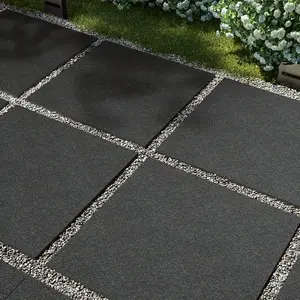 Pavé de travertin extérieur de 15 tonnes de capacité portante épaisseur de piscine 2cm pavé de route pavé de granit de taille personnalisée pavés de patio