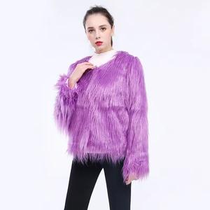 Cappotto in Pelliccia Sintetica Best-Seller con Luci LED Colorate per Natale, Halloween, Discoteca/Festa, Costume per Cosplay, Spettacoli e Danza - Product Image 4