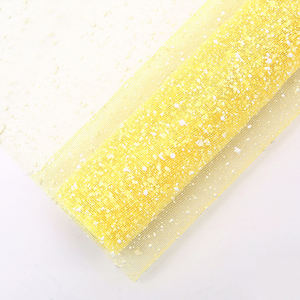 ตาข่ายผ้าก๊อซลายจุดหิมะวัสดุบรรจุภัณฑ์ช่อดอกไม้สดของขวัญกระดาษบรรจุภัณฑ์ลายดอกไม้ขายส่ง - Product Image 3