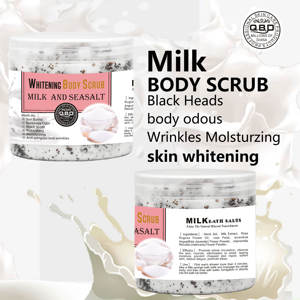 Label privé Gommage corporel et beauté naturel au sel de mer blanchissant Exfoliant au sucre Produits de soin pour la peau Sel de bain - Product Image 3