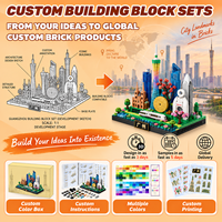 Kit de construction mécanique personnalisé OEM style MOC Crâne 13089 Modèle STEM avec lumières Kit d'affichage sous marque privée Jouet