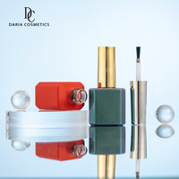 Vente en gros de flacons vides de vernis à ongles de 15 ml avec pinceau, fournisseur de flacons de vernis à ongles UV en gel en vrac, conteneur de maquillage