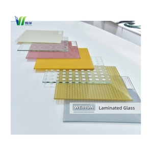 Verre feuilleté de sécurité PVB pour portes de façade de bâtiment trempé, clair, isolation phonique - Product Image 3