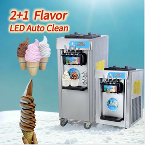 Gewerbliche industrie beste vanille eis kleine profi mit der soft eismaschine kaufen gastro softeis eismaschinen eismaker maker - Product Image 1