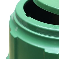 130L/150L/250L, bac à composter à ver en plastique HDPE pour jardin en plein air, bac à composter pour déchets alimentaires