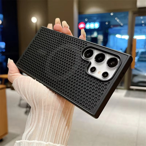 Fundas Magnéticas CHAOYIDIAN para Teléfono con Disipación de Calor para Samsung <span class=keywords><strong>Galaxy</strong></span> S26 S25 S24 S23 <span class=keywords><strong>S22</strong></span> <span class=keywords><strong>Ultra</strong></span> Plus, Cubierta Transpirable a Prueba de Golpes - Product Image 6
